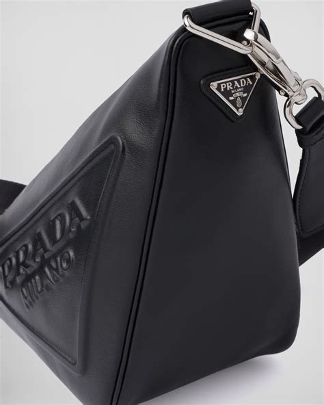 black prada triangle bag|prada symbole bag.